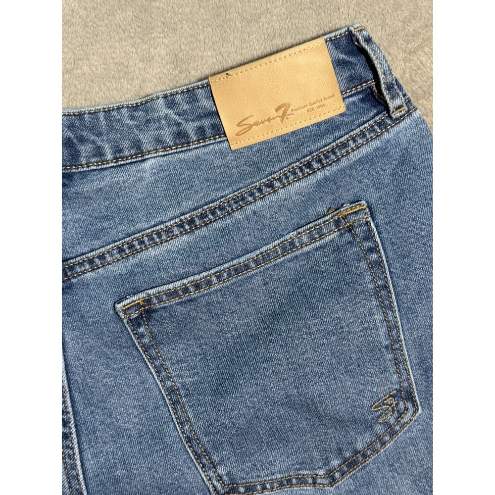 Seven7 Women Loose Straight Leg‎ Jeans Size 6 Stretch Denim